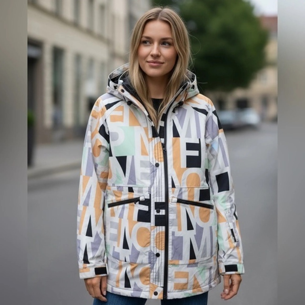 FP Movement Singin In The Rain Printed Packable Jacket
